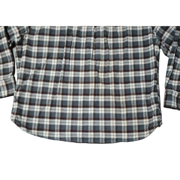 Jachs Plaid Flannel Shirt Mens Size 2XL Shacket Jacket Button Front Lumberjack O - Picture 8 of 16
